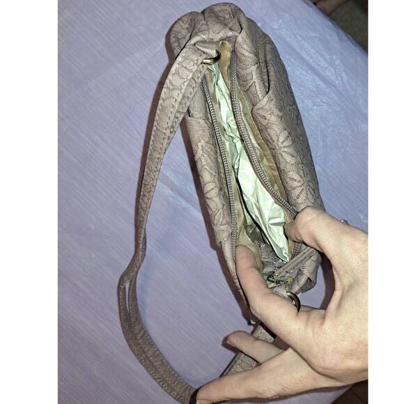 Koltov Reese Mini Crossbody Bag with Adjustable Strap Pale Plum or Mauve Color - Picture 11 of 12